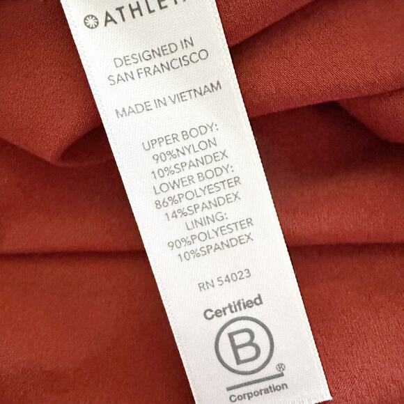 ATHLETA Winona Knit Midi Support Dress Sleeveless Russet Brown Women's Size XS - Picture 13 of 15